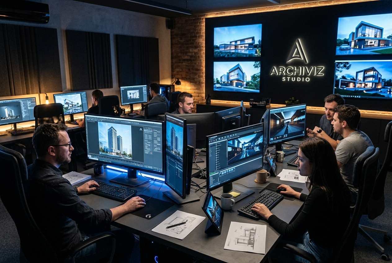 3D walkthrough plans and production reference